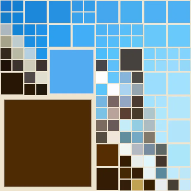 Recursive Subdivision processed image preview