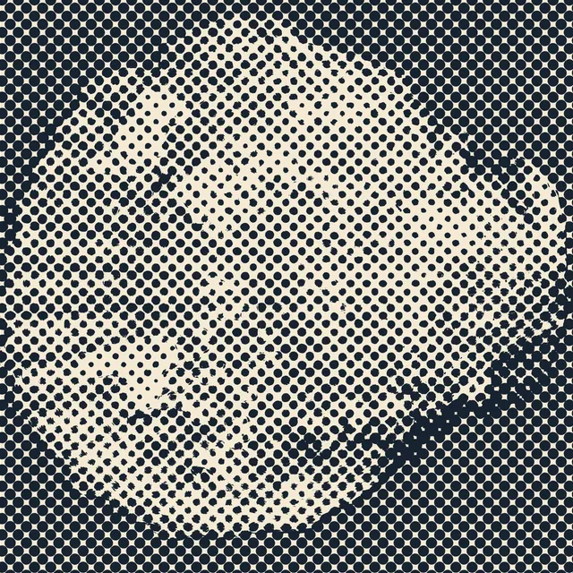 Halftone Dots processed image preview