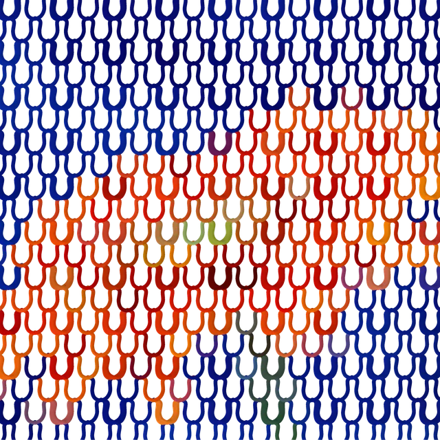 Crochet processed image preview