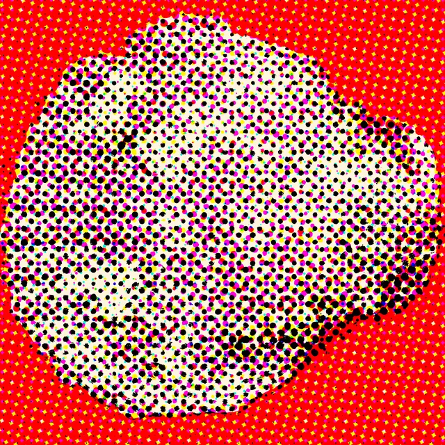CMYK Halftone processed image preview