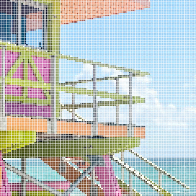 Pixel Tiles processed image preview